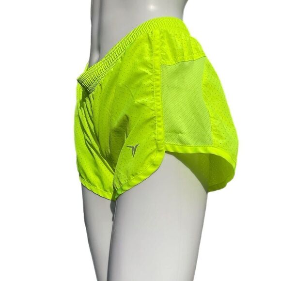 Old Navy Neon Yellow Mesh Running Shorts - Picture 1 of 8